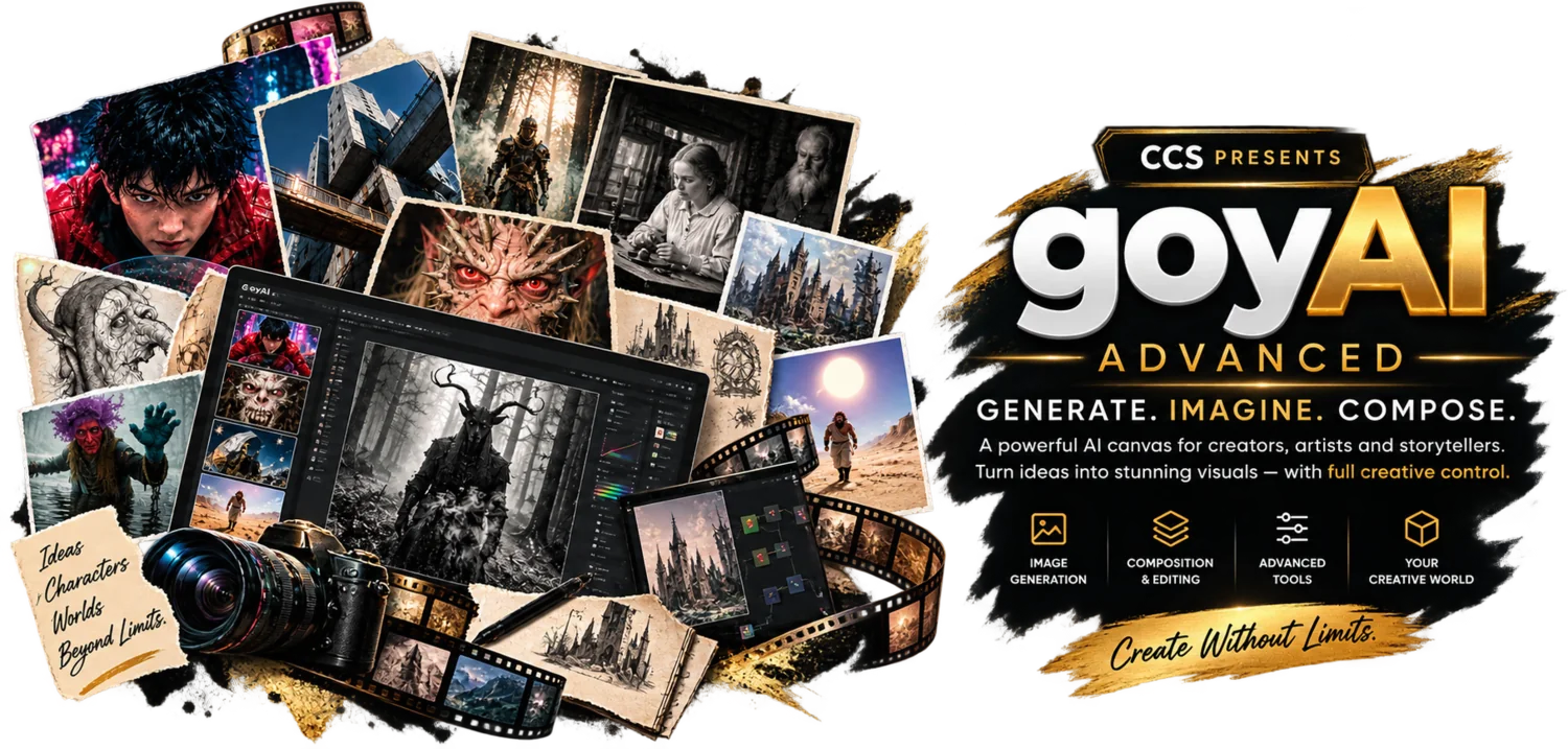goyAIcanvas Advanced local AI image generator and editor